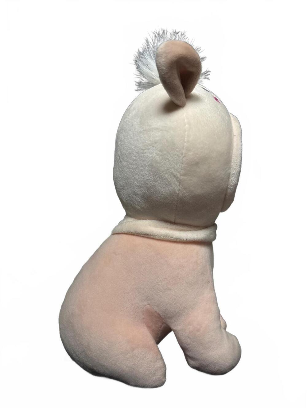 Smoochy Pals Hooded Bear in Lamb Costume 10” Squishy Plush Stuffed Animal Sheep - Picture 3 of 8